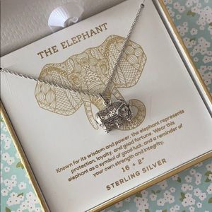 Elephant Pendant Necklace